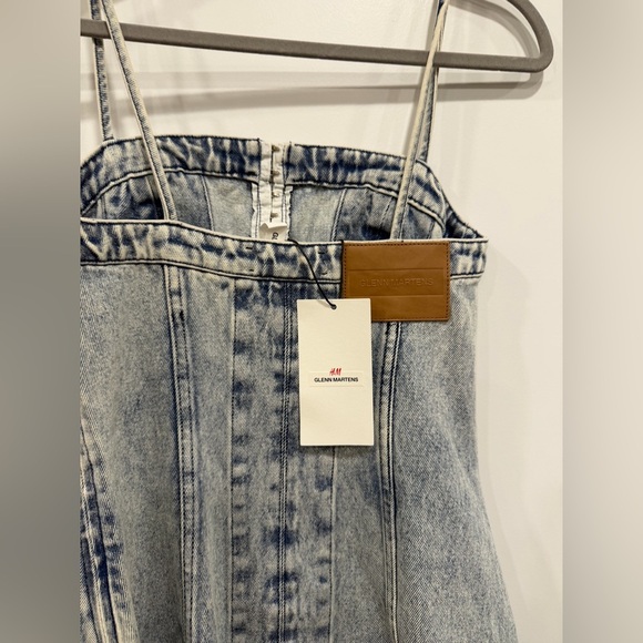 Gray Denim Dress - Picture 12 of 16